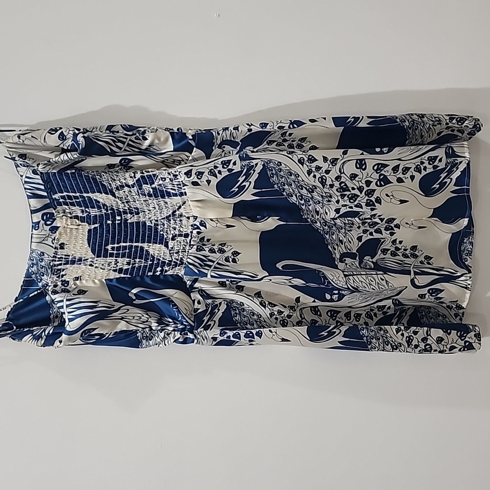 Reformation Encino Avian Silk Dress - Picture 10 of 12